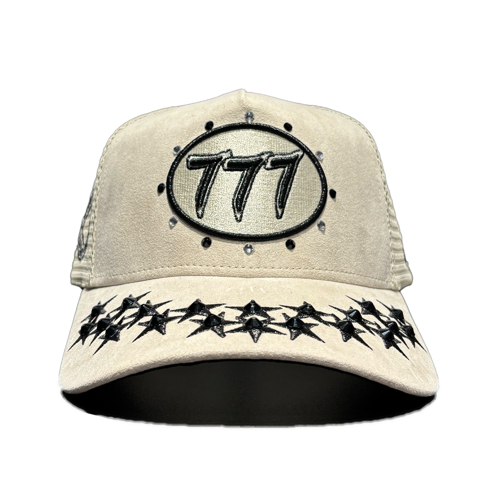 Hudson 777 Trucker Hat V1 Diamond Suede Hudson 777 Trucker Hat V1 Diamond Suede