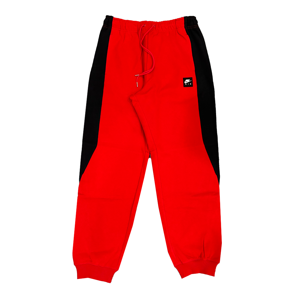 men's nike black and red joggers