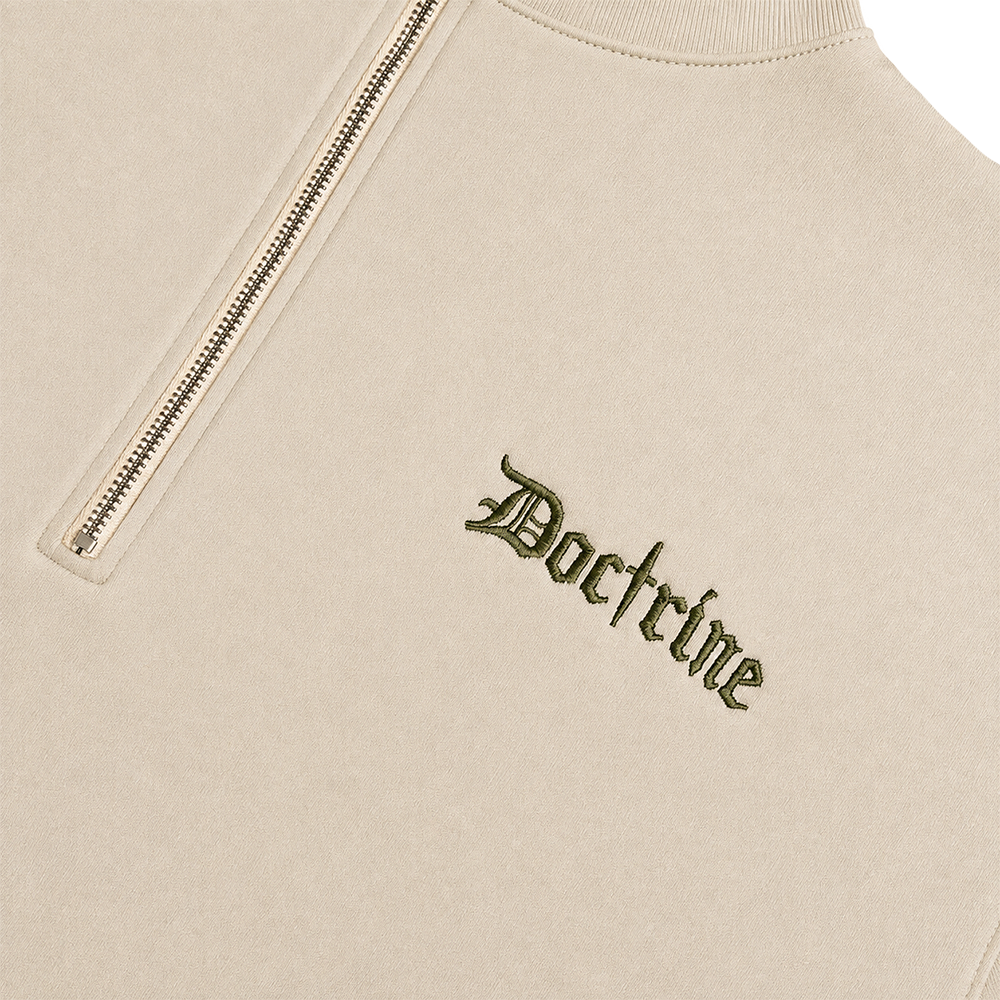 Doctrine Quarter Zip Crew