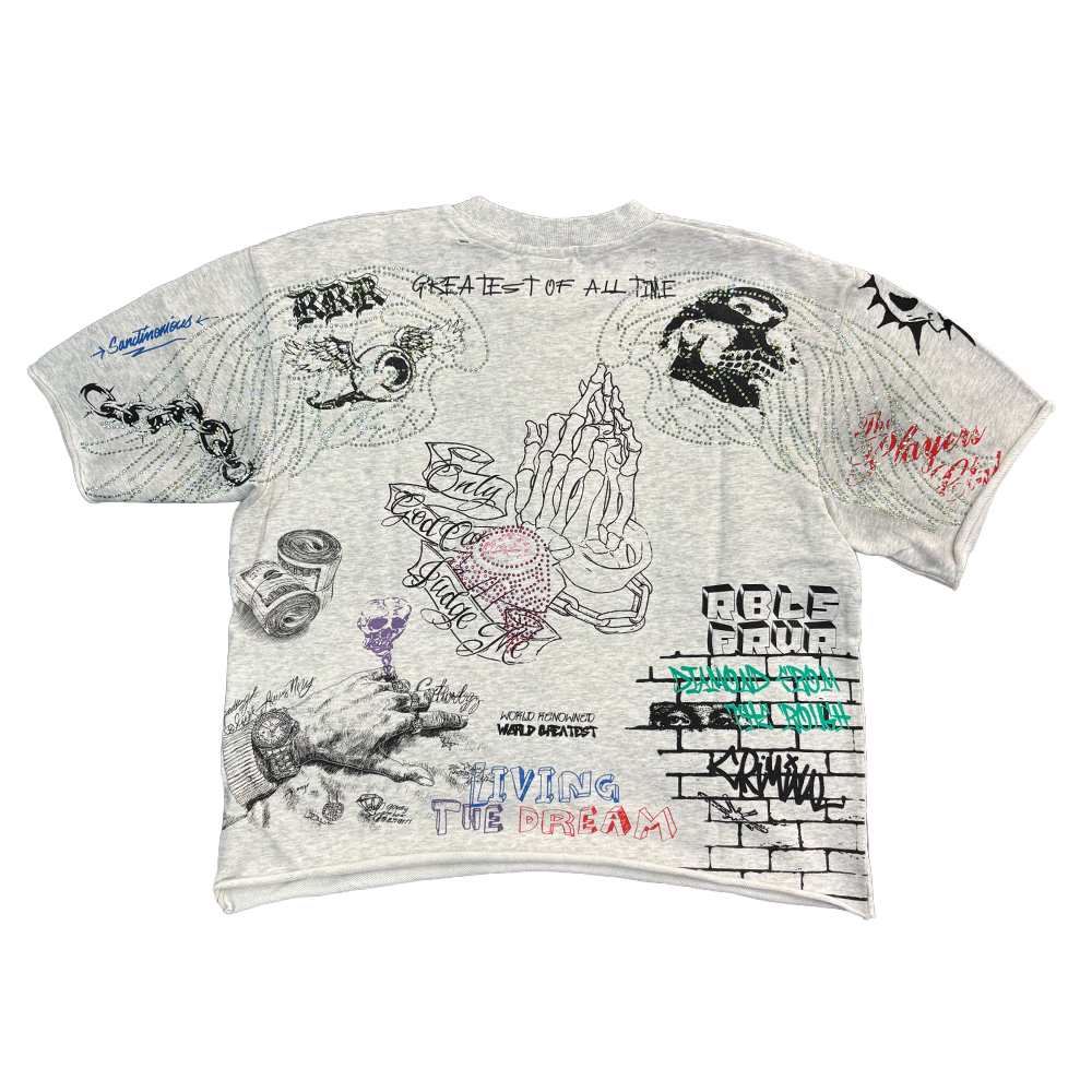 Rebel Denim Culture Tee White