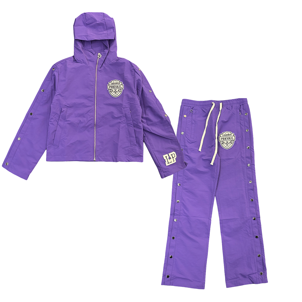 Legends Prevail Purple Tracksuit Set