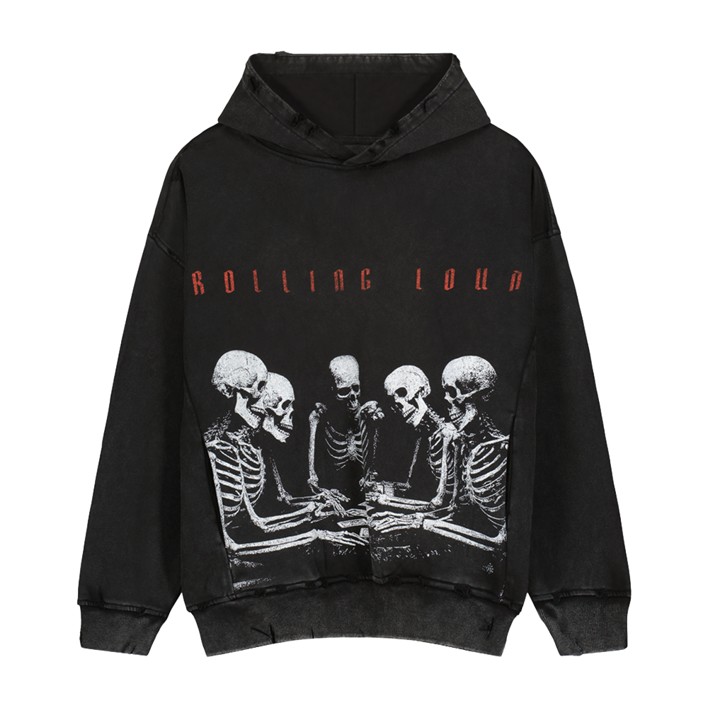 Rolling Loud Voodoo Skeleton Vintage Hoodie