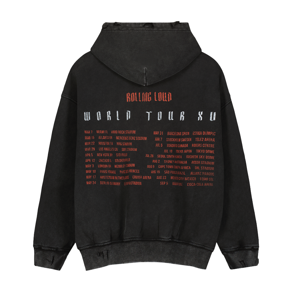 Rolling Loud Voodoo Skeleton Vintage Hoodie