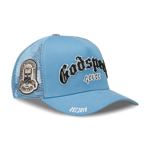 Godspeed GS Forever Trucker Hat Sky Blue