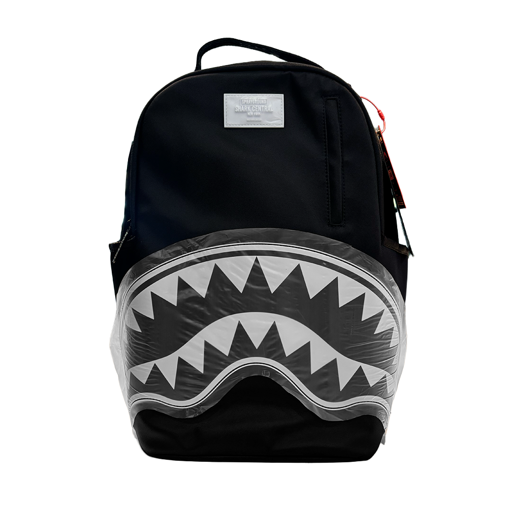 Sprayground Shark Central White DLXS Backpack