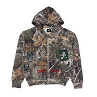 Rolling Loud Touring Crew Camo Zip Up Hoodie
