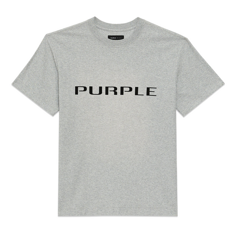Purple Brand Textured SS Tee Wordmark