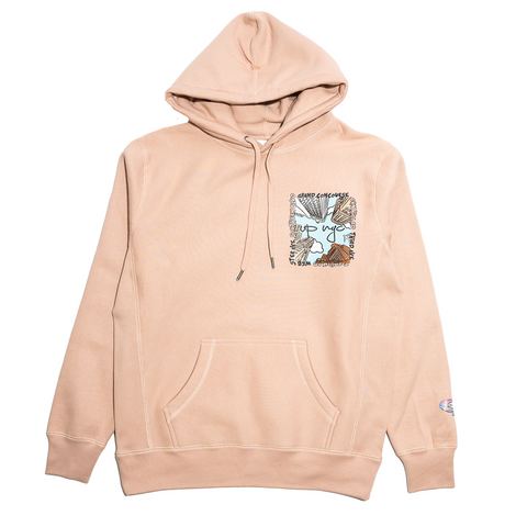 DUSTY PINK BRONX UP NYC HOODIE