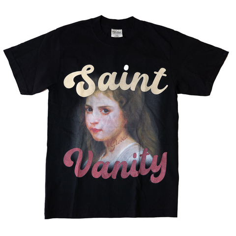 SAINT VANITY GLOBAL TEE BLACK