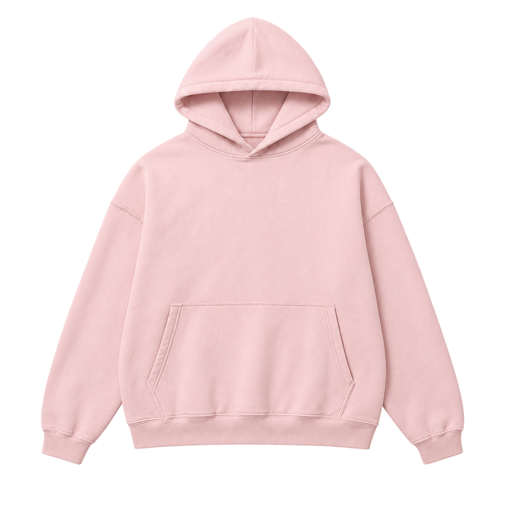 MNML Pullover Hoodie Pink