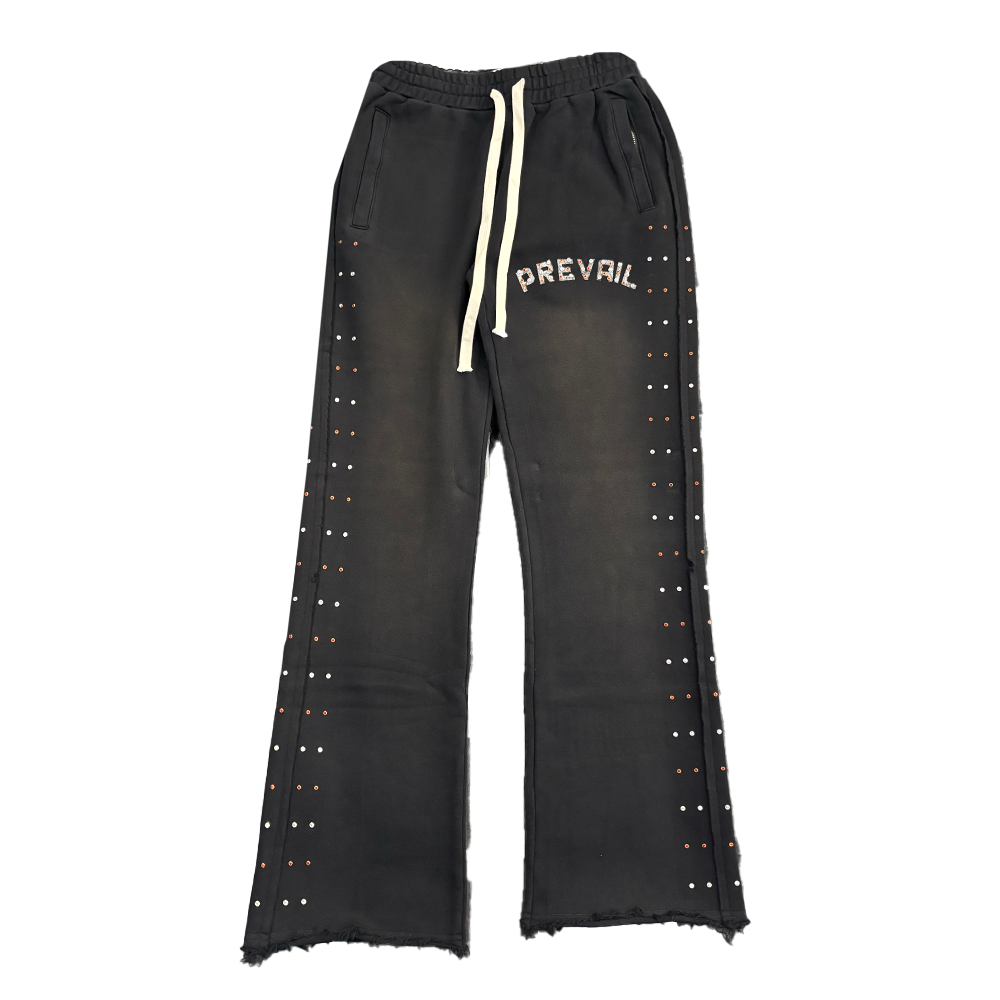 Legends Prevail Rhine stone Black Sweatsuit