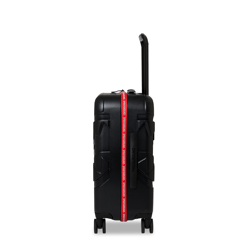 Sprayground Printed Zipper Shark Carry-on Luggage - Thumbnail 3