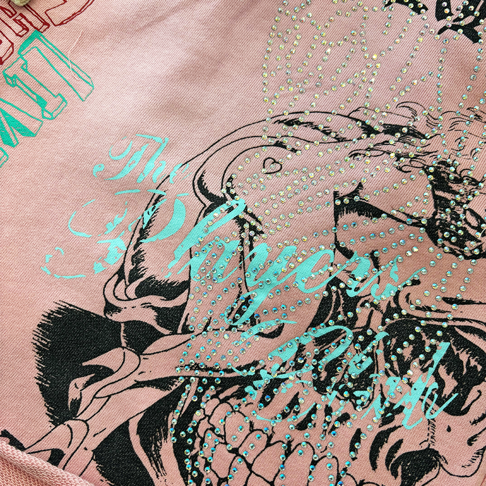 Rebel Denim Culture Shorts Pink