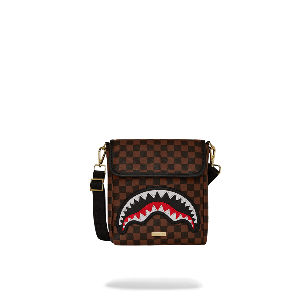 SAWTOOTH SHARKS IN PARIS MESSENGER SLING - Thumbnail 3