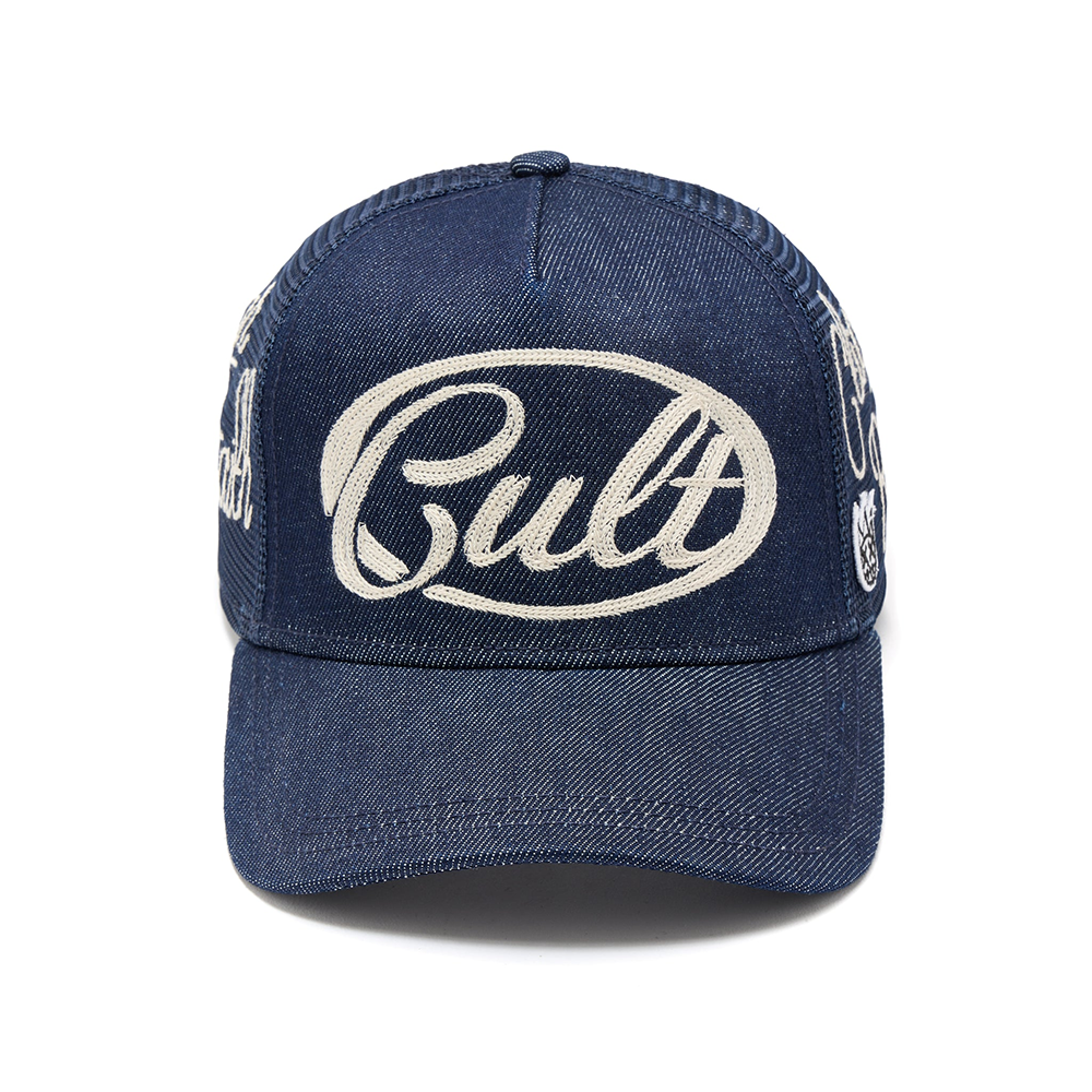 Cult's Mesh Back Trucker Hat "COMMUNITY"