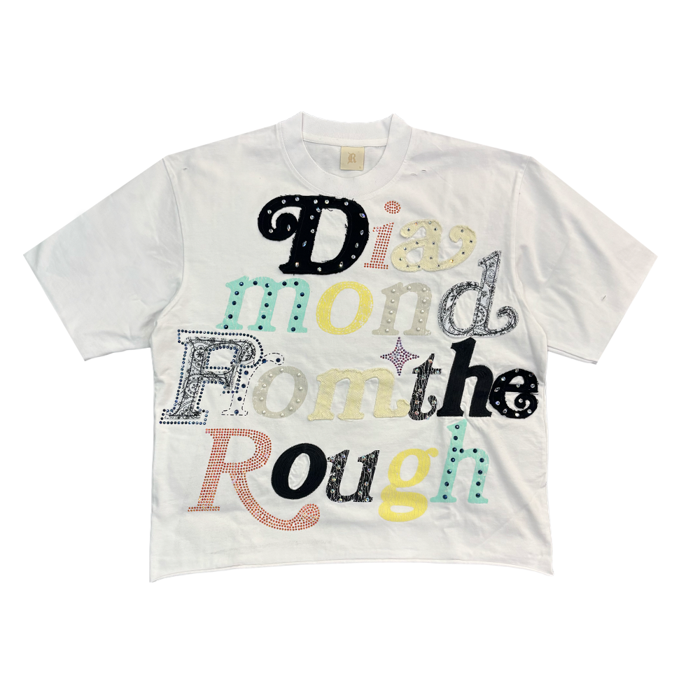 Rebel Denim Diamond Patch Tee