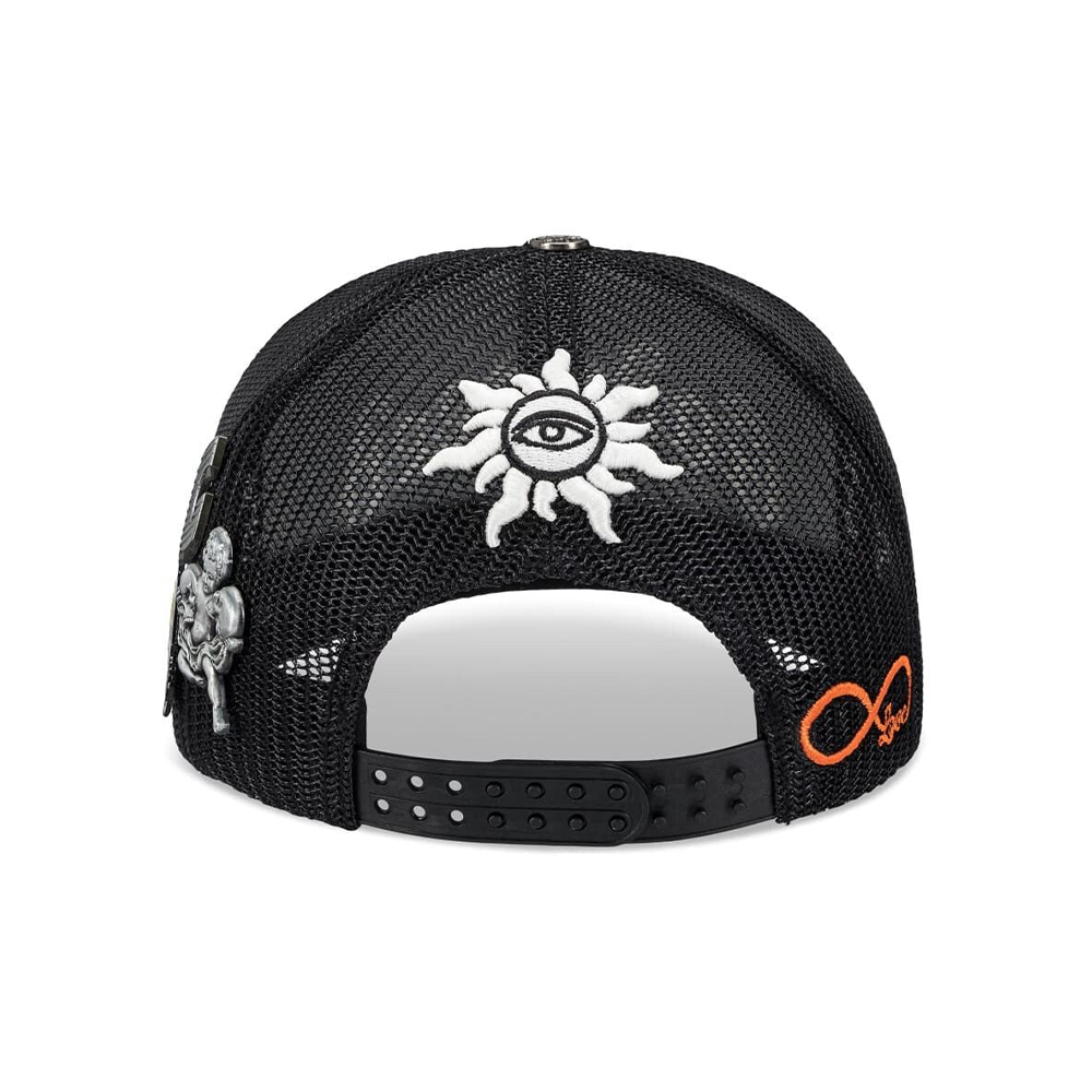 希少品 【希少品】 GOD SPEED LEATHER SNAPBACK CAP GOD SPEED LEATHER