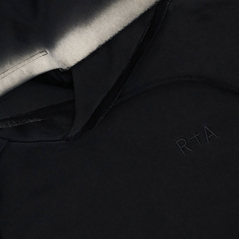 RTA Dion Black Faded  Hoodie