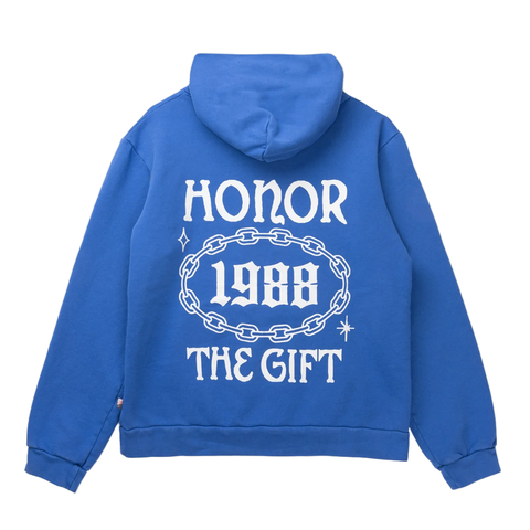 HTG CHAINLINK BLUE HOODIE