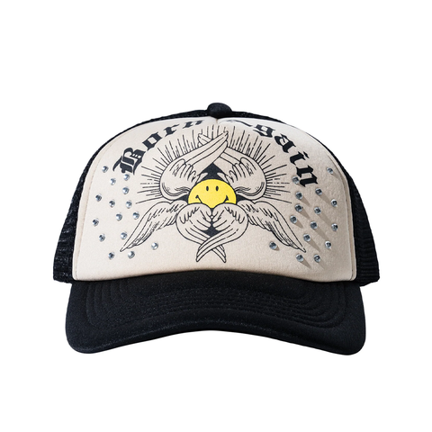 MARKET SMILEY BORN AGAIN TRUCKER