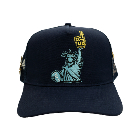 UP NYC Trucker Hat Navy