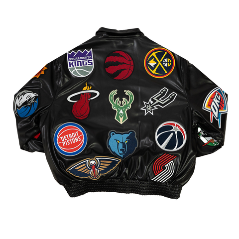 Jeff Hamilton NBA Leather Jacket