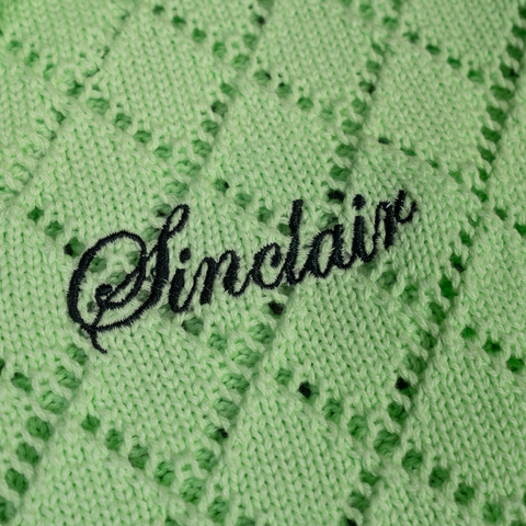 Sinclair Crochet Button-Down