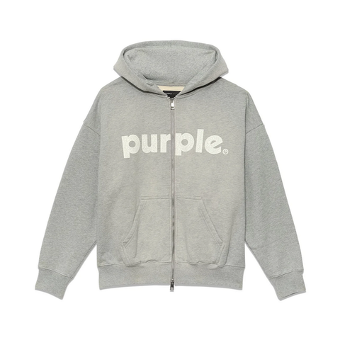 Purple Brand HWT Fleece Full Zip Hoody