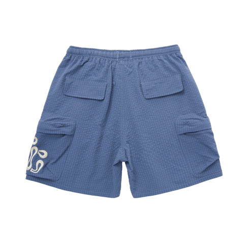 HTG BLUE CARGO SHORT BACK