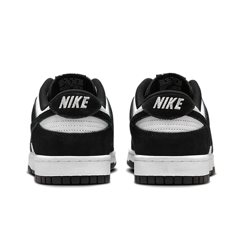 NIKE DUNK LOW BLACK WHITE BACK