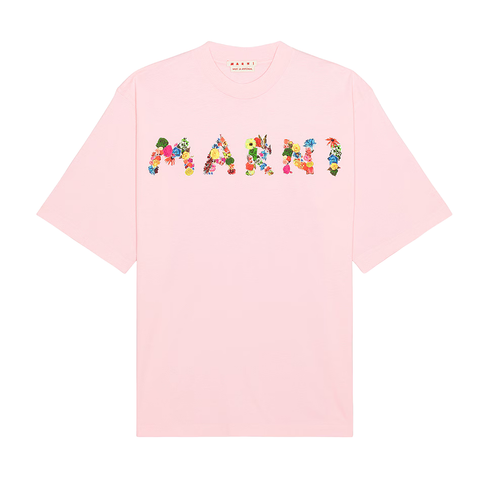 Marni Collage Bouquet Jersey Tee