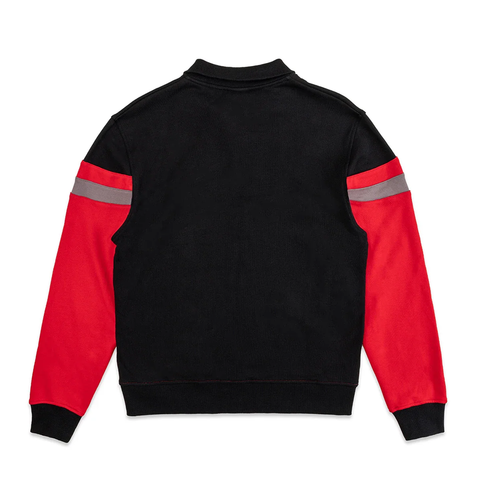 ELLESSE VARESIE TRACK JACKET RED BLACK