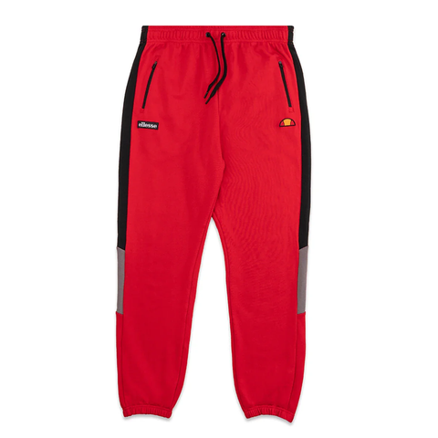 ELLESSE VARESIE JOG PANT RED BLACK