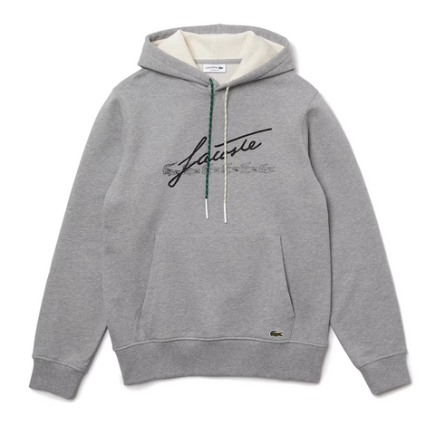 Lacoste Heather Wall Chine Hoodie