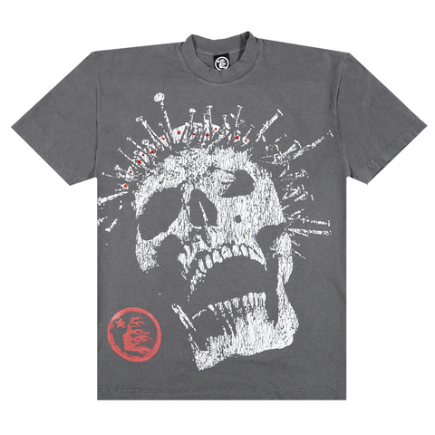 Hellstar Studios Crowned Skull Short Sleeve Tee Shirt