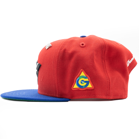 Paper Planes Dominican Republic Crown Snapback Red/Blue