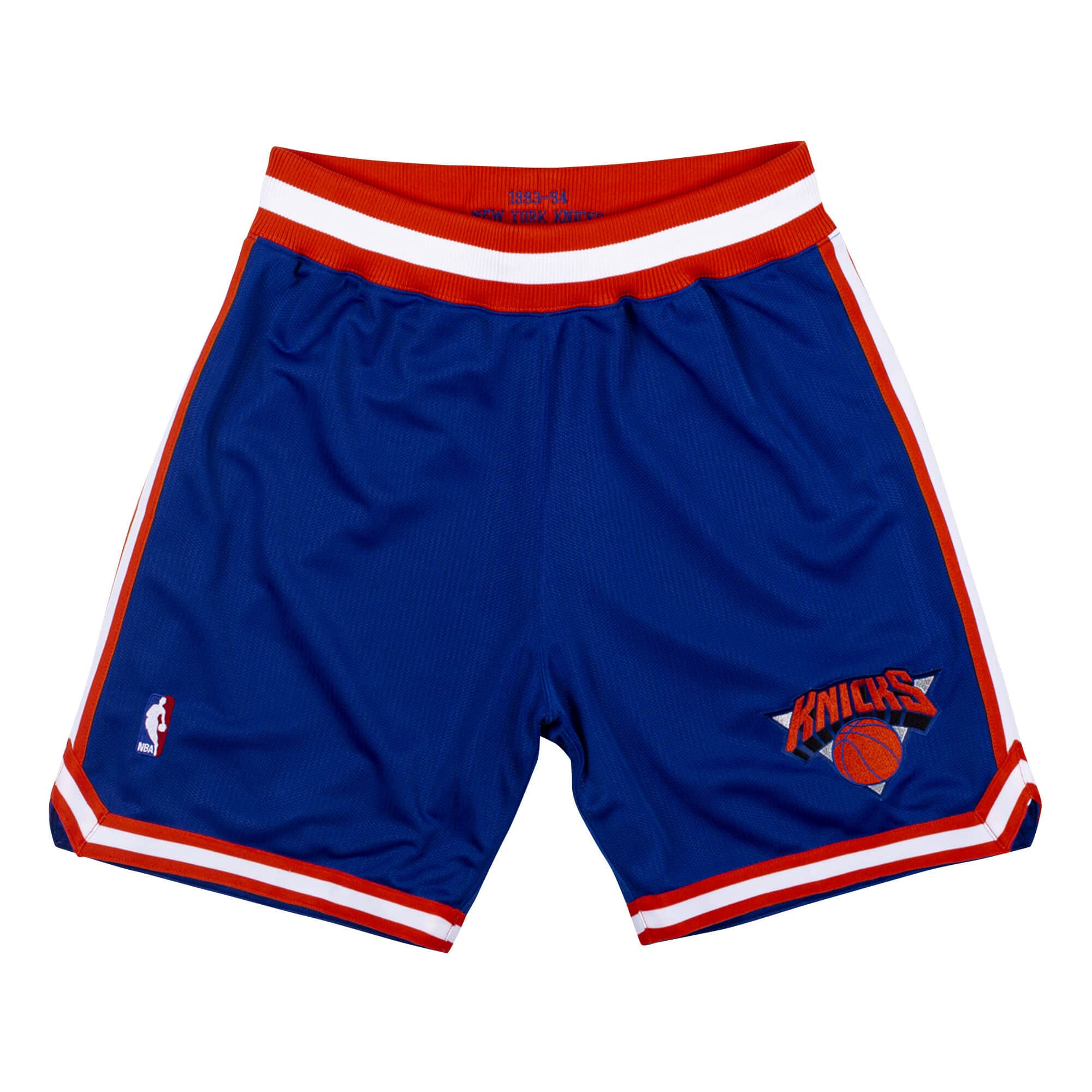 Mitchell & Ness NBA Authentic Shorts New York Knicks Royal – UP NYC